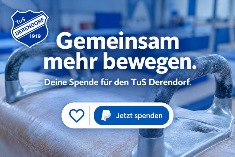 Gemeinsam mehr bewegen! Unterstütze den TuS mit einer Spende.